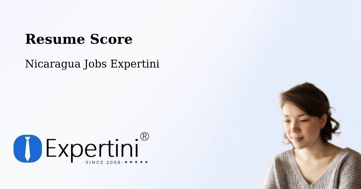 Resume Score & Job Description Match Tool – Nicaragua - Nicaragua Jobs Expertini